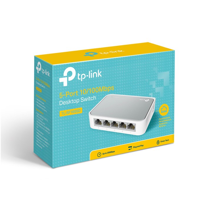 TP-Link TL-SF1005D: 5-Port Unmanaged 10/100M Ethernet Switch