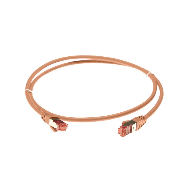 4Cabling 10M Cat 6A S/FTP LSZH Ethernet Network Cable. Orange