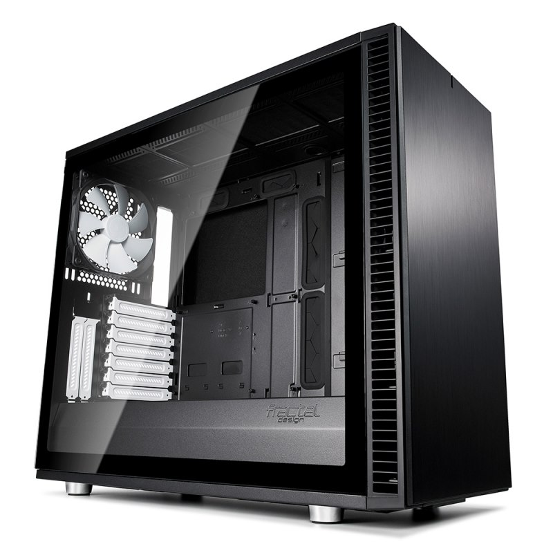 Fractal Design Define S2, Black, Glass, Light