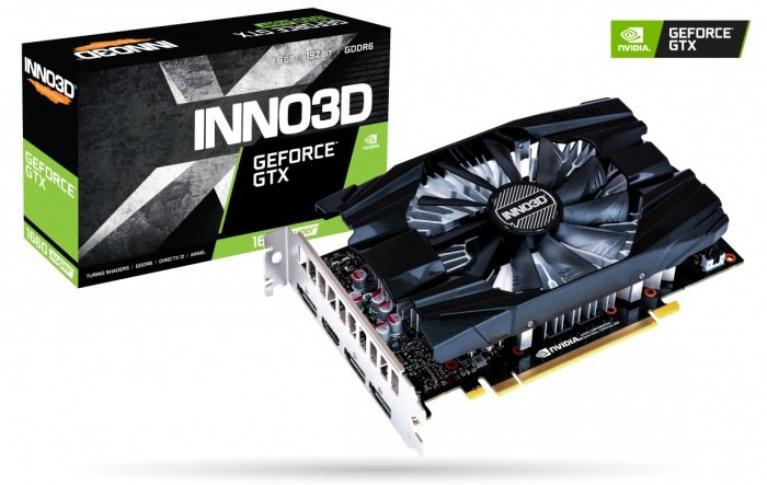 Inno3D Nvidia, GTX 1660 Super, Compact, 1785MHz, 6GB GDDR6, 1xHDMI, 3xDP, Mitx, 1xFan, 450W, 3 Years Warranty