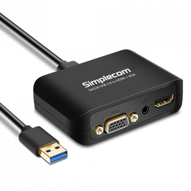 Simplecom SMP CNV Usb3-Hdmi/Vga-3.5Mm-Adapter