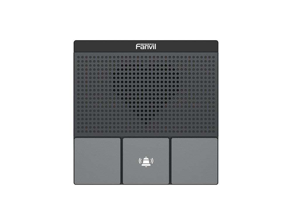 Fanvil A10 Series Sip Mini Intercom, 3-Button 2 Sip Accounts, Built-In 2.4G & 5G Wi-Fi, Ip54 Waterproof&Dustproof, HD Audio, Support PoE, Auto Answer