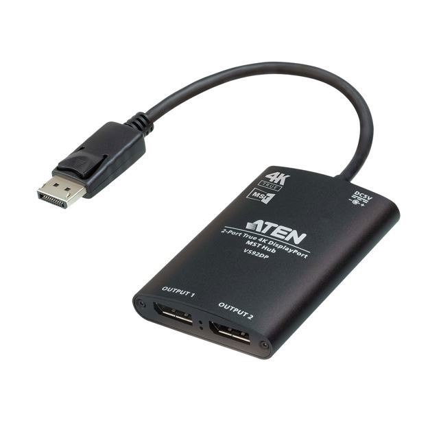 Aten Vs92dp-At 2 Port Displayport Splitter 2YR