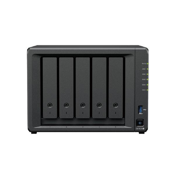 Synology DiskStation DS1525+ 5-Bay 3.5" Diskless 2X2.5 GbE Nas (Tower), Amd Ryzen V1500B Quad Core 2.2GHz, 8GB RAM,2xUSB3,2x Expansion Port, 3 YR WTY