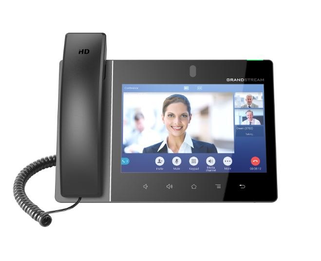Grandstream Android Based Video Ip Phone 8'' (1280X800) Touch Screen, Android V7.X, PoE, WiFi, BT