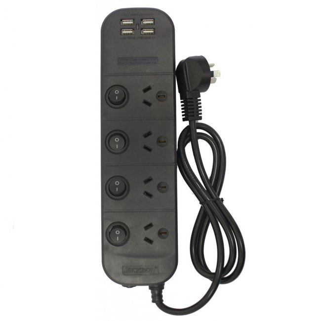 Jackson 4 Way Individually Switched Power Board W 4 X Usb