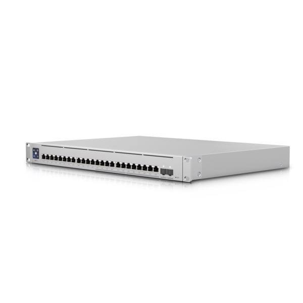 Ubiquiti Switch Enterprise 24-Port PoE+ 12x2.5G 12x1G Ports, Ideal For Wi-Fi 6 Ap, 2X 10G SFP+ Ports For Uplinks, Managed Layer 3 Switch