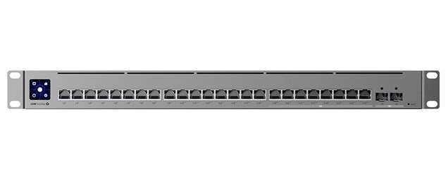 Ubiquiti | USW-Pro-Max-24-PoE | UniFi 24 Port (8X 2.5G PoE++ Ports, 8X 1G PoE+ Ports And 8X 1G PoE++ Ports) Pro Max Layer 3 Etherlighting Switch, With 2 SFP+ Ports, 400W Total PoE Availability