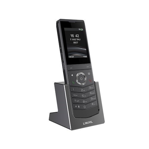 Fanvil Linkvil W611W Portable Wi-Fi Phone 2.4' Color Screen, Support Dual-Band Wi-Fi, Up To 9 Hours Talk Time, Waterproof& Dustproof,