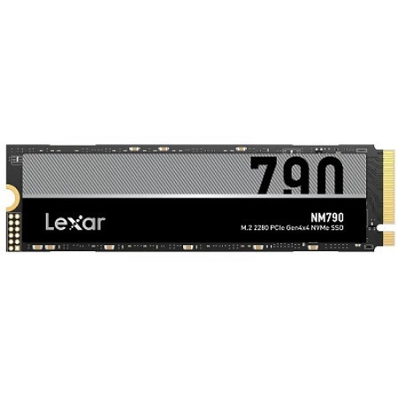Lexar LNM790X004T-RNNNG Internal SSD 4TB M.2 2280 PCIe Gen 4X4 NVMe SSD Up To 7400MB/s Read, 6500MB/s Write