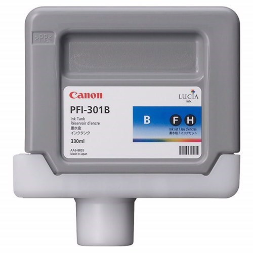 Canon PFI-301B Original Inkjet Ink Cartridge - Blue Pack