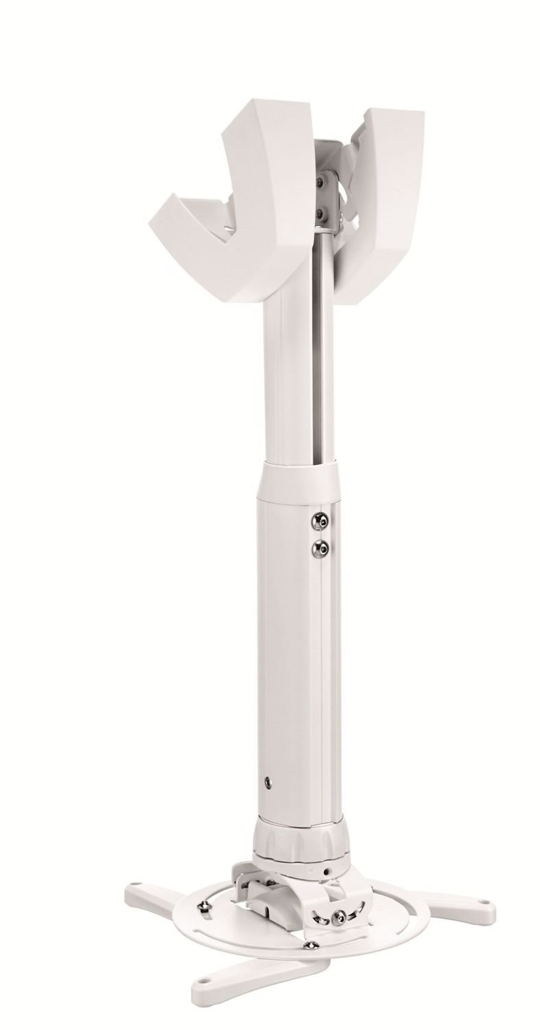 Vogel's Vogels Projector Mounts - 40 - 55CM Adjustment Small White Projector Ceiling Kit 15KG