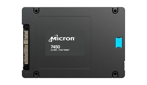 Micron 7450Pro 7.68TB U.3 (15MM) Enterprise SSD, R/W 6800-5600MB/s, 1000K-215K Iops,Tbw 14PB, DWPD 1, MTTF 2M HRS, 5YR WTY