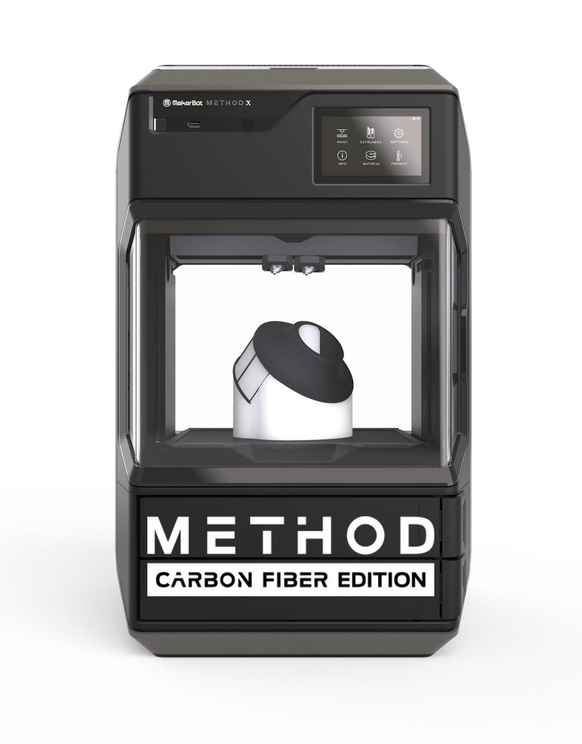 Makerbot Method X 3D Printer - Carbon Fiber