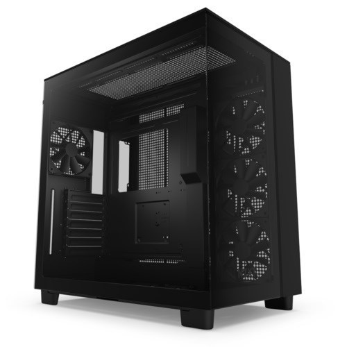 NZXT NZX Cas H9-Flow-Airflow-Mid-Tower-Black