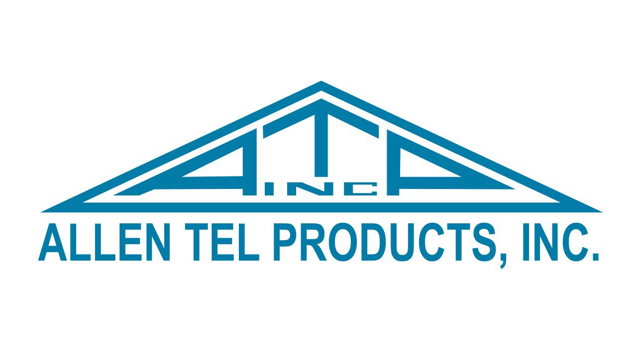 Allen Tel Cat 6 Patch Panel, 2 RU, 48-Port