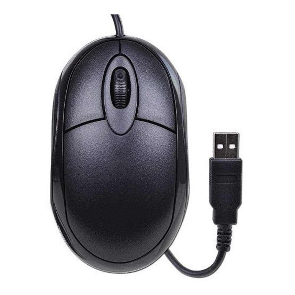 Dynamode Ina-67S Mouse Ambidextrous Usb Type-A Optical 1000 Dpi (Dynamode Usb Optical Mouse - Black)