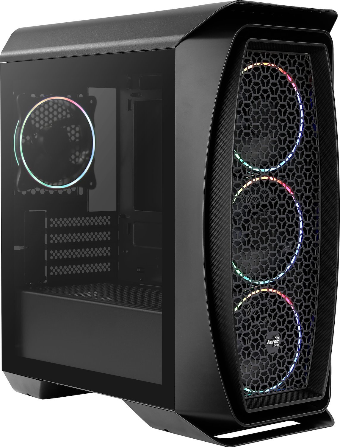 Aerocool Aero One Mini Eclipse Mini Tower Black (Aerocool Aero One Mini Eclipse Argb Micro- Atx Case - Black Tempered Glass)