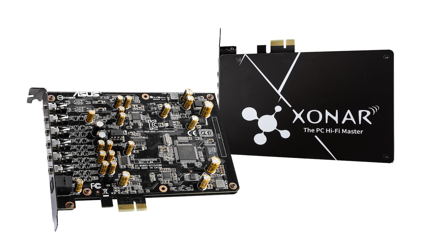 Asus Xonar Ae Internal 7.1 Channels Pci-E (Asus Xonar Ae - Sound Card - 24-Bit - 192 kHz - 112 DB SNR - 7.1 - PCIe - Cm6632ae)