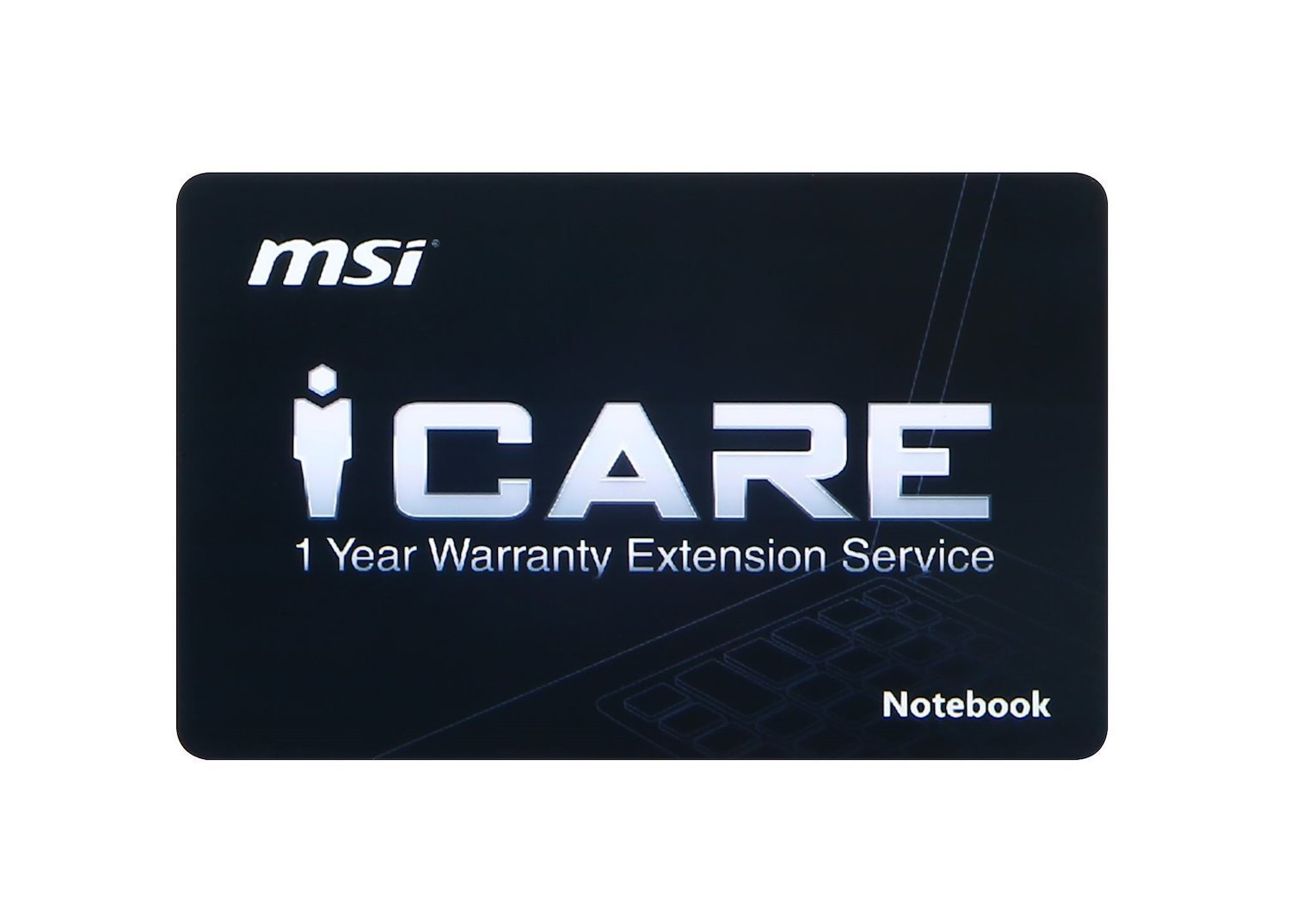 Msi 957-1Xxxxe-007 Warranty/Support Extension (Eu1-1Y Extension Warranty Card)
