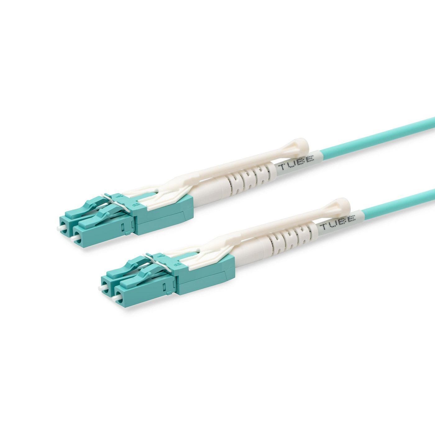 Lanview Lvo231802uni Fibre Optic Cable 2 M LC Om3 Blue (LC-LC Uniboot Multimode Fibre - Cable Duplex 2M Om3 LSZH - Warranty: 60M)