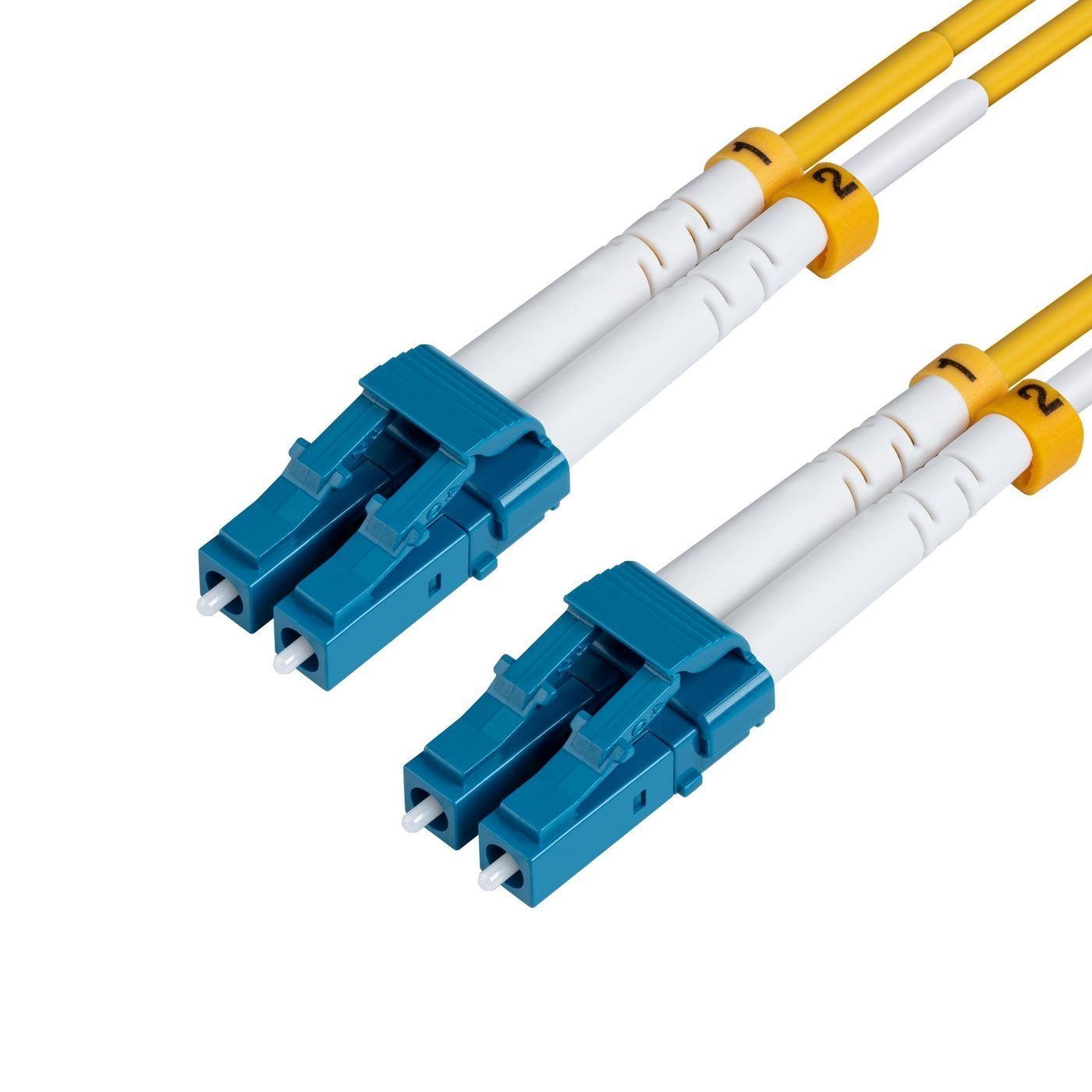 Microconnect Fib4410005 Fibre Optic Cable 0.5 M LC Os2 Yellow (Lc/Upc-Lc/Upc 0.5M Os2 - SM Duplex LSZH Od: 2MM 0.3DB - Yellow - Warranty: 300M)