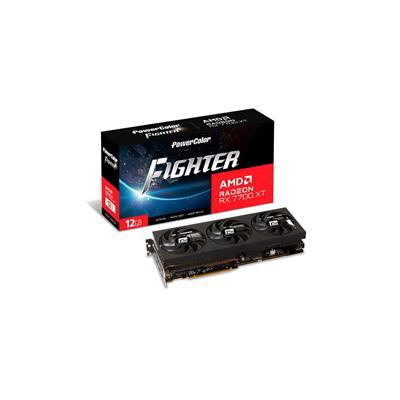 PowerColor RX 7700 XT 12G-F/Oc Amd Radeon RX 7700 XT 12 GB GDDR6 (Powercolor RX 7700 XT 12GB Fighter Oc)