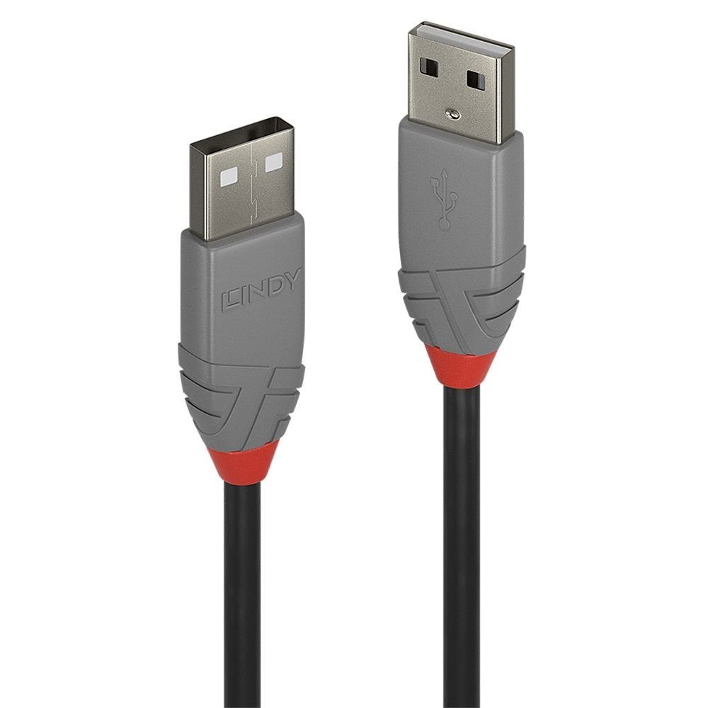 Lindy 3M Usb 2.0 Type A Cable Anthra Line (3M Usb 2.0 Type A To - A Cable Anthra Line)