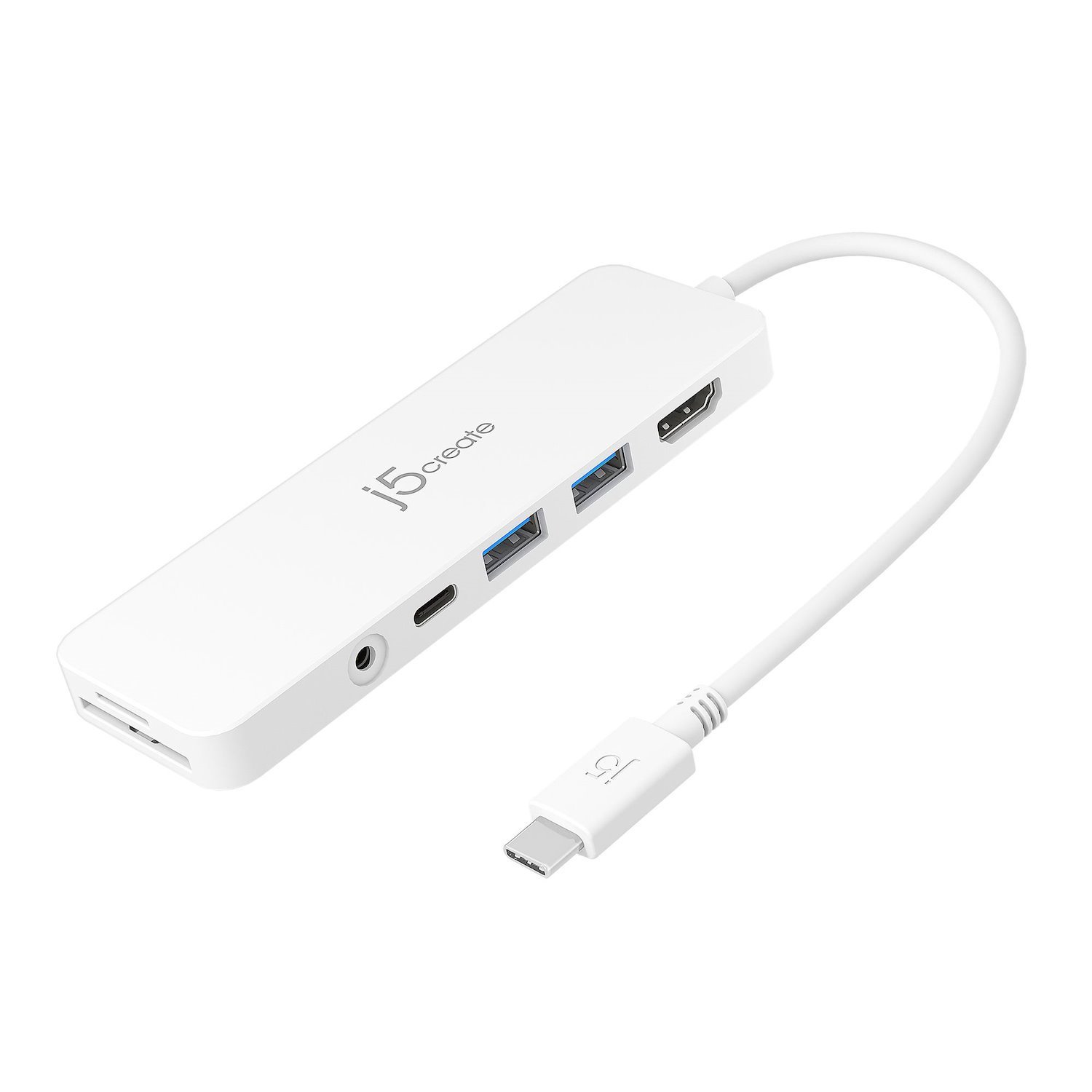 J5create JCD373-N Usb-C® Lightweight Multi Adapter (Usb-C Multi-Port Hub With Power - Delivery)