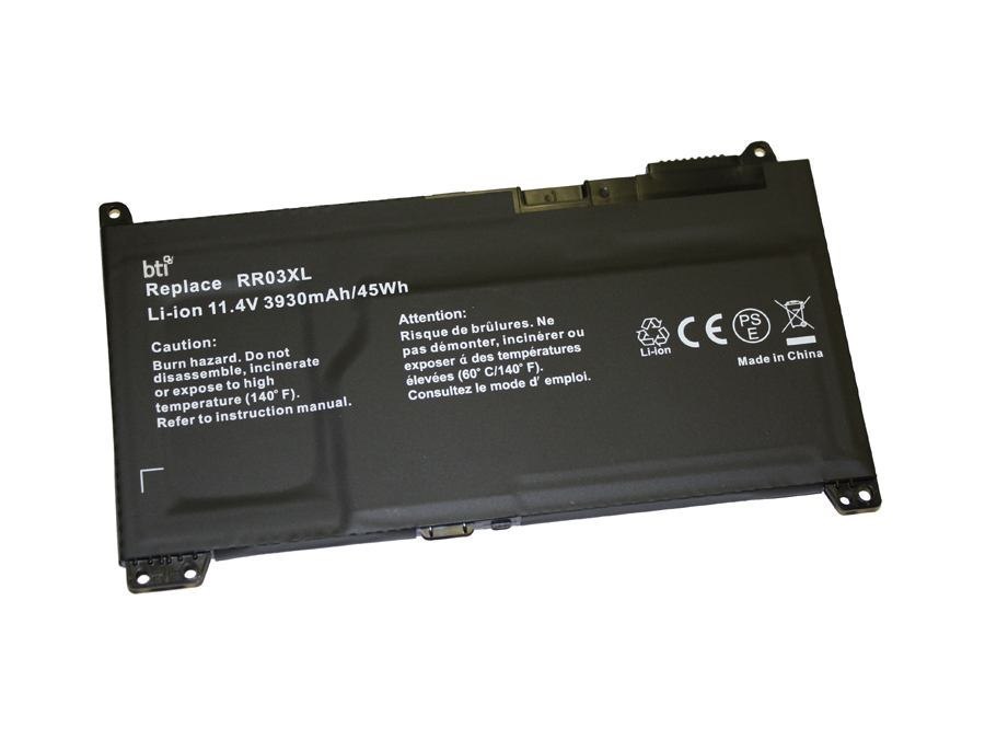 Bti RR03XL Battery (Replacement 3 Cell Battery For HP Probook 430 G4 430 G5 440 G4 440 G5 450 G4 450 G5 455 G4 455 G5 470 G5 / HP MT20 MT21 Replacing Oem Part Numbers RR03XL 851610-850 851477-421 8516