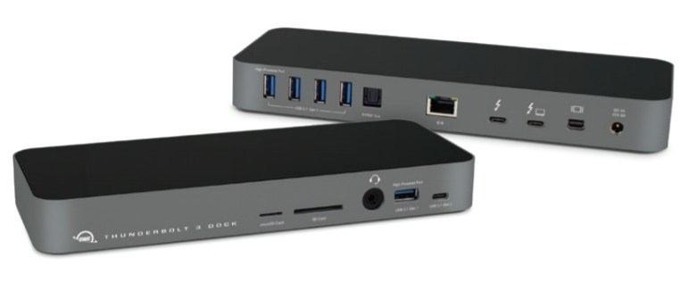 Owc Owctb3dk14psgg Notebook Dock/Port Replicator Wired Thunderbolt 3 Grey (Dock/Port Replicator Wired - Thunderbolt 3 Grey - No - Firewire Uk Plug **New Retail** Uk Powercord Space Grey Uk Usb-C Lan