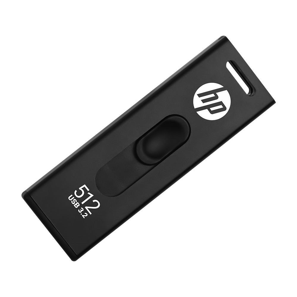 PNY X911W Usb Flash Drive 512 GB Usb Type-A 3.2 Gen 1 [3.1 Gen 1] Black (HP Usb3.1 512GB Solid State Flash Drive X911W)