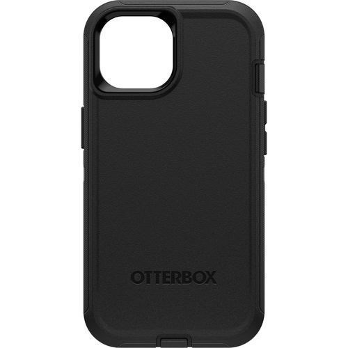 OtterBox Defender Rugged Carrying Case (Holster) Apple iPhone 15 Smartphone - Black