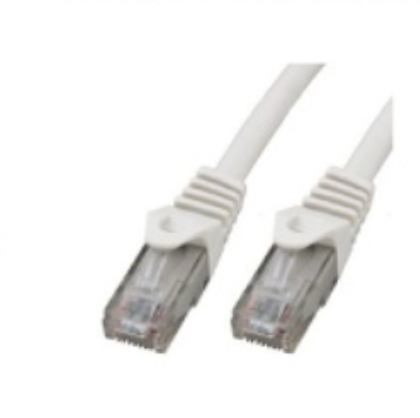 M-Cab 3928 Networking Cable White 0.5 M Cat6 U/Utp [Utp] (Cat6 RJ45 Utp LSZH 0.5M WH - 5Gbit Patch Cable Halogenfrei)