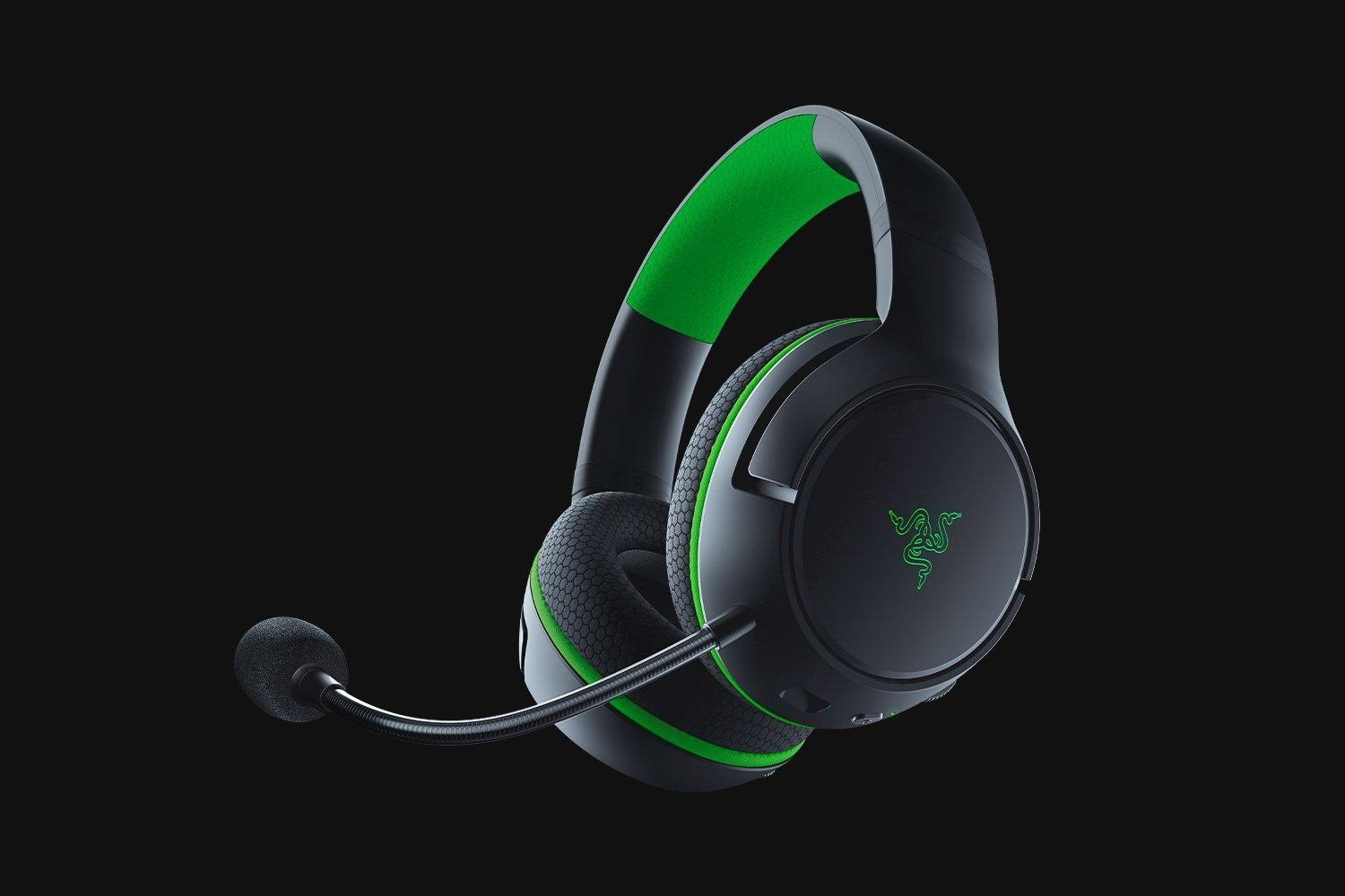 Razer Kaira HyperSpeed Headset Wireless Head-Band Gaming Bluetooth Black Green (Kaira HyperSpeed [Xbox Licensed] - Black)