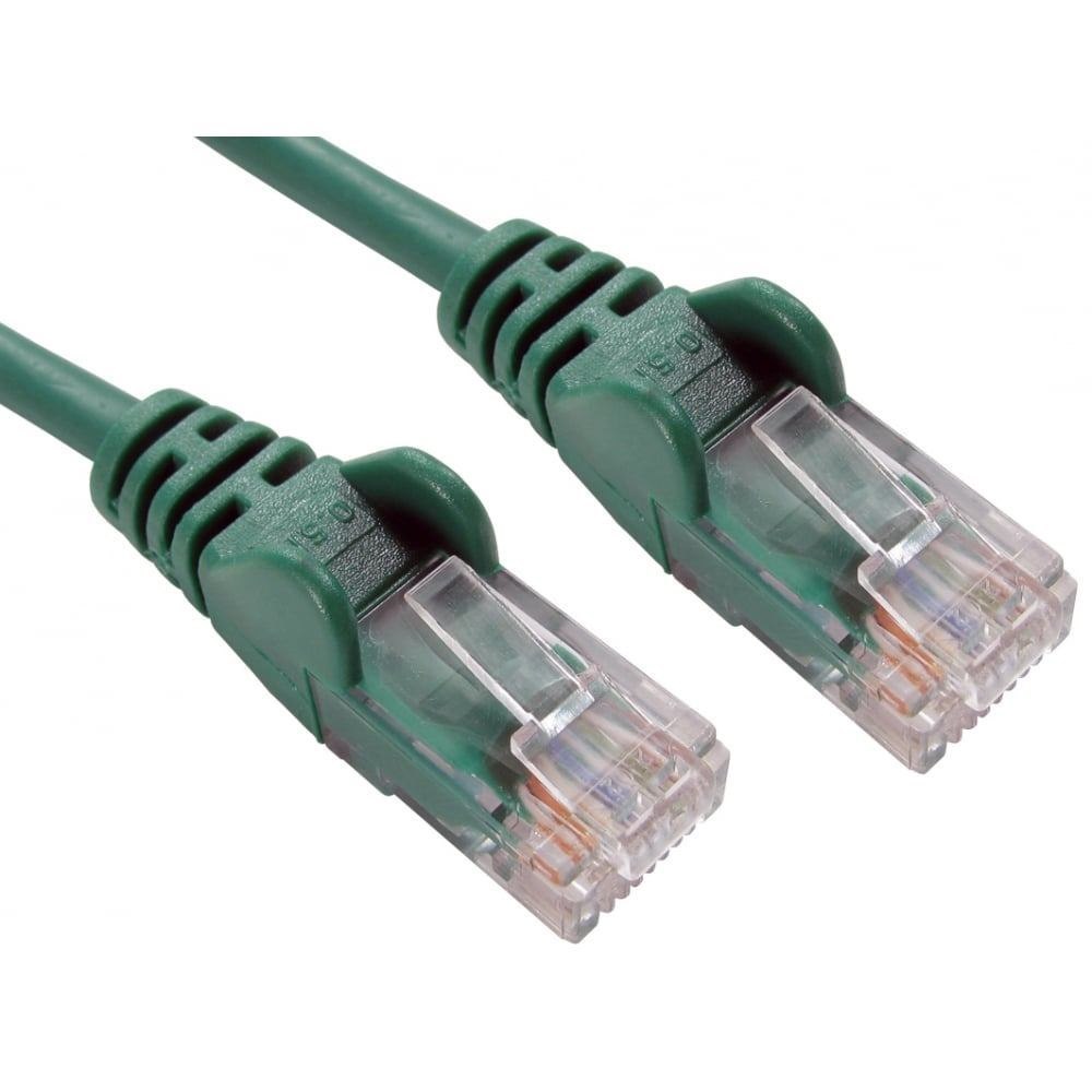 Cables Direct 0.25M Economy 10/100 Networking Cable - Green (0.25M Economy 10/100 Networking Cable - Green)