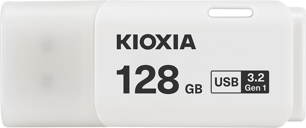 Kioxia TransMemory U301 Usb Flash Drive 128 GB Usb Type-A 3.2 Gen 1 [3.1 Gen 1] White (Kioxia Usb3.0 Stick TransMemory U301 White 128GB)