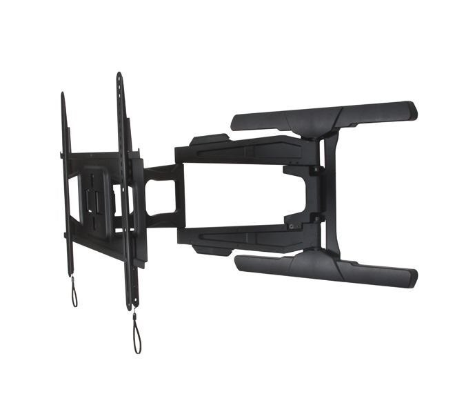 B-Tech Ultra-Slim Double Arm Flat Screen Wall Mount With Tilt And Swivel (B-Tech Ultra Slim Double Arm Mount BT8221)