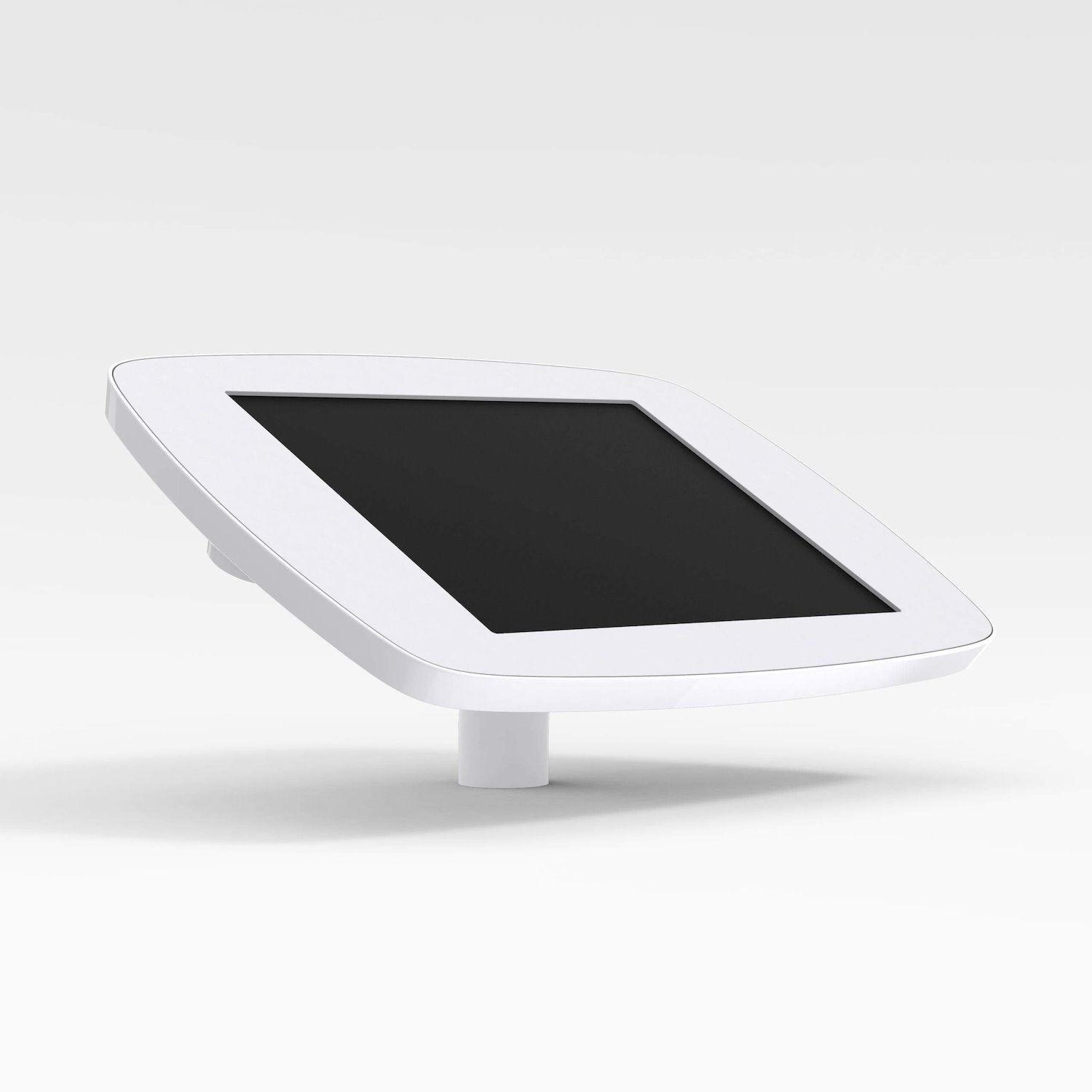 Bouncepad Desk | Samsung Galaxy Tab A 10.1 [2019] | White | Covered Front Camera And Home Button | (Deskwhtclosedcam/Closedhome Ta4)