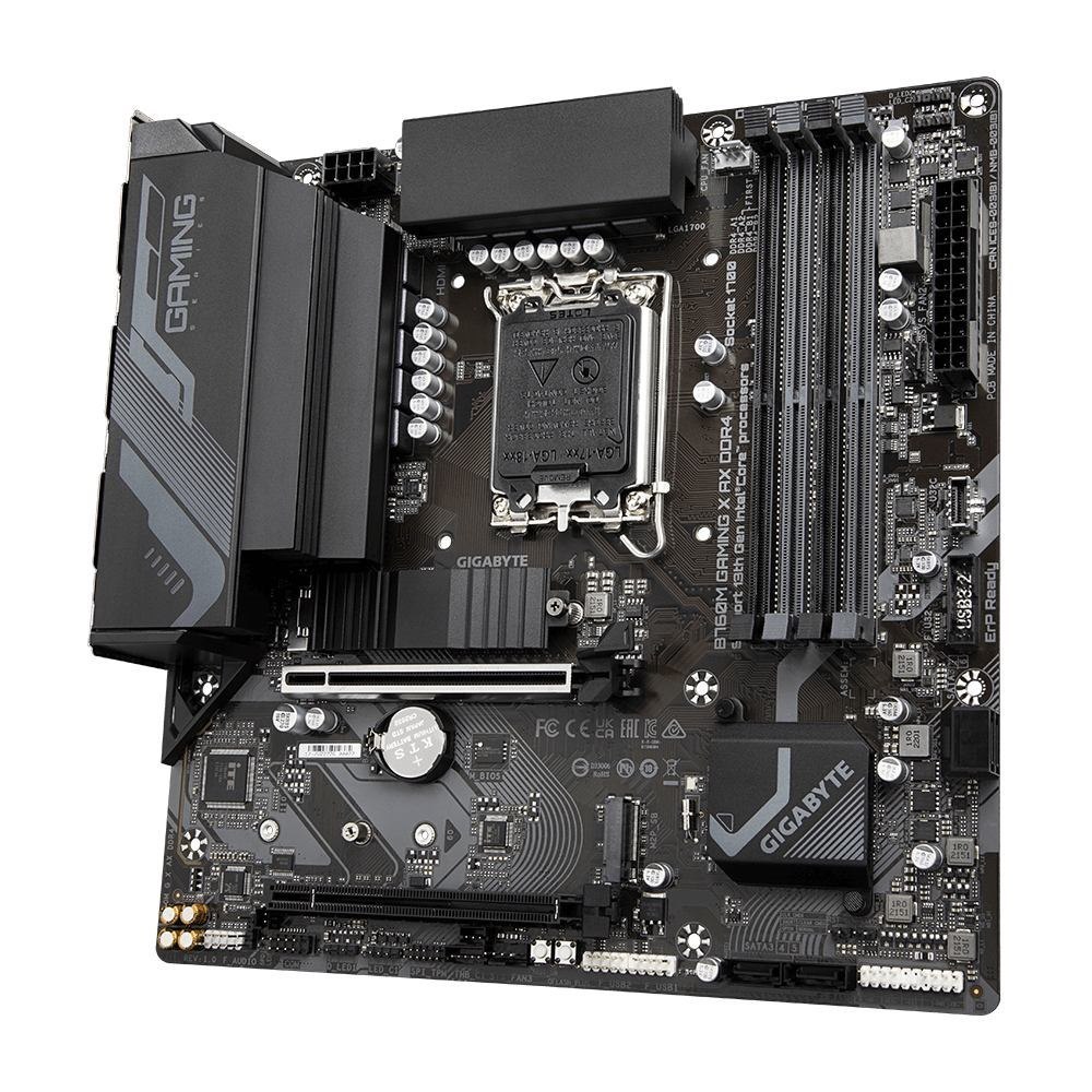 Gigabyte B760M Gaming X Ax DDR4 Motherboard Intel B760 Lga 1700 Micro Atx (Gigabyte B760M Gaming X Ax DDR4 Motherboard Intel Socket 1700 12TH/13TH Gen 1X PCIe 4.0 X16 2 X PCIe 4.0 M.2 Micro Atx