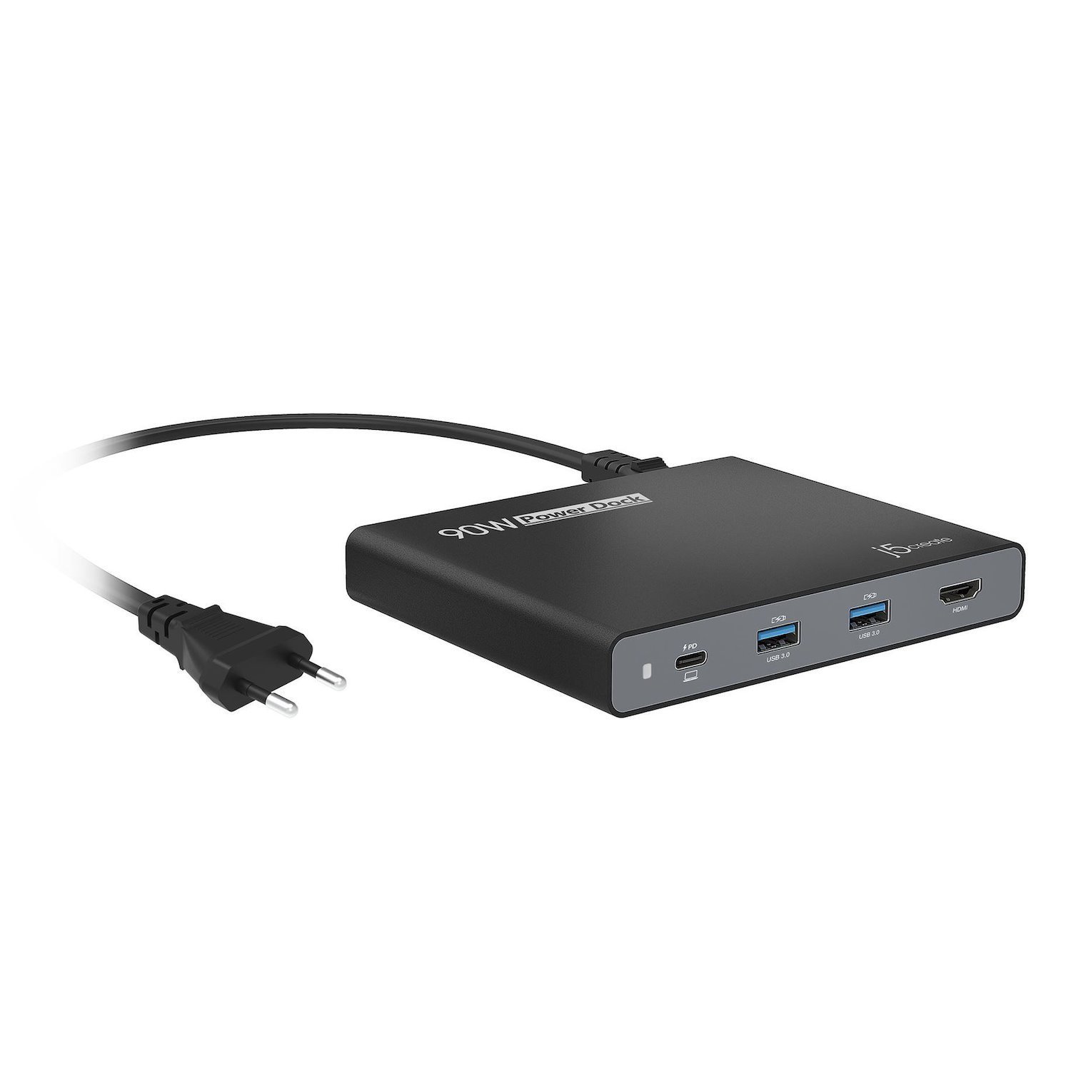 J5create Jcdp392-En - 90W Built-In Usb-C™ Travel Dock - Eu (90W Built In Usb-C Travel Dock - - Eu)