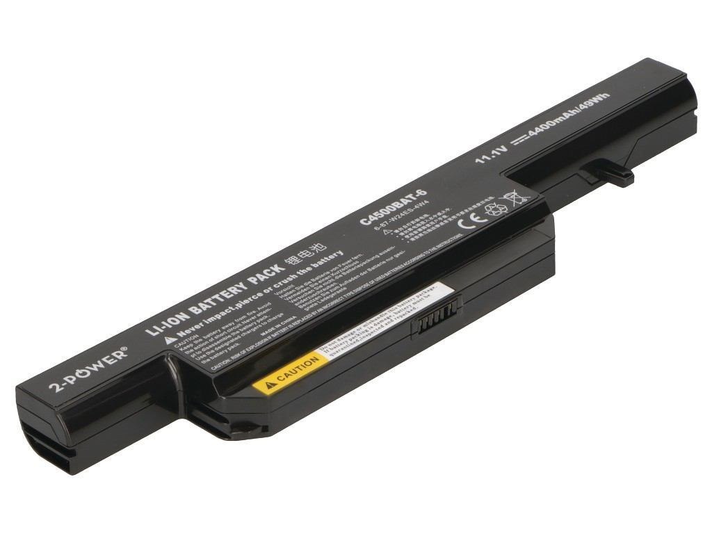 2-Power 11.1V 4400mAh Li-Ion Laptop Battery (Main Battery Pack 11.1V 4400mAh)