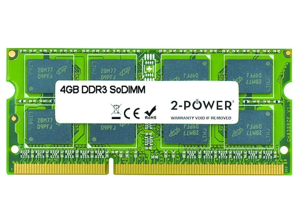 2-Power 4GB MultiSpeed 1066/1333/1600 MHz SoDIMM Memory - Replaces CT51264BF160B (4GB MultiSpeed 1066/1333/1600 MHz SoDIMM)