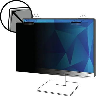 3M Privacy Filter For 24In Full Screen Monitor With Comply™ Magnetic Attach 16:10 Pf240w1em (Privacy Filter For 24In Full - Screen Monitor With Comply - Magnetic Attach 16:10 Pf240w1em - Warranty: