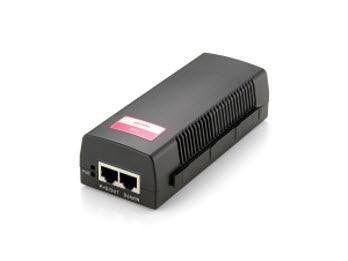 LevelOne PoE Injector 15.4W (PoE Injector 15.4W Grey - PoE Injector 15.4W Fast - Ethernet 10 100 Mbit/S Ieee 802.3 Ieee 802.3Af Ieee 802.3U Black PoE Power - Warranty: 24M)