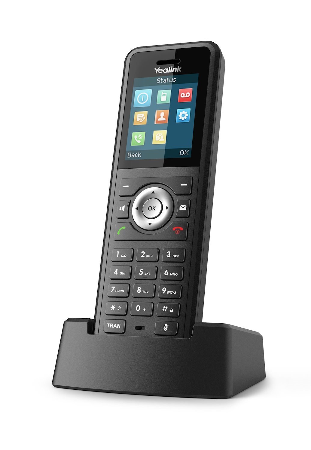 Yealink Dect W59R Dect Telephone Handset Black (Yealink W59R Rugged Dect Handset)