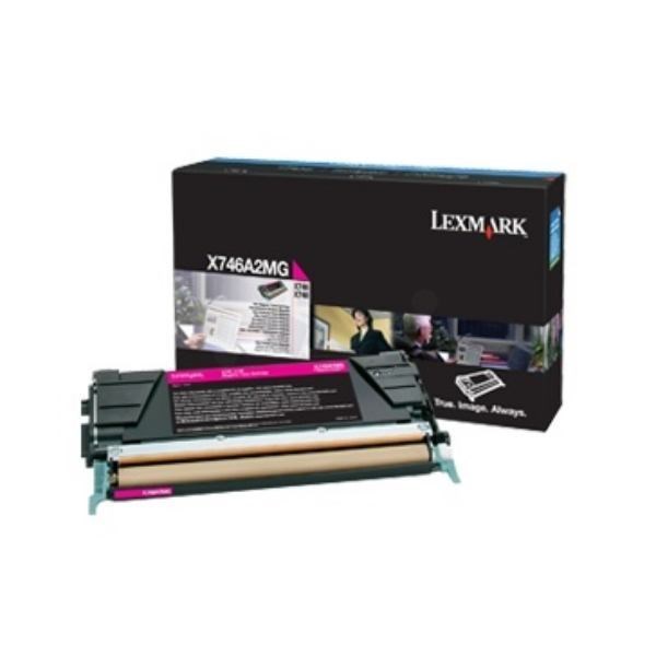 Lexmark Original Laser Toner Cartridge - Magenta - 1 Pack