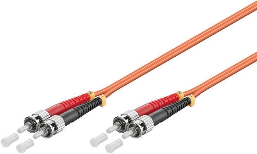 Microconnect Fib1120005-2 Fibre Optic Cable 0.5 M ST Om2 Orange (St/Upc-St/Upc 0.5M Om2 - MM Duplex LSZH Od: 2MM 0.3dB - Orange - Warranty: 300M)