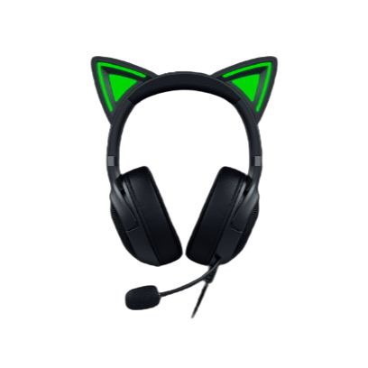 Razer Kraken Kitty V2 Headset Wired Head-Band Gaming Usb Type-A Black (Razer Kraken Kitty V2 Headset Black)