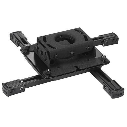 Chief Rpau Project Mount Ceiling Black (Chiefrpau - Rpa Series Universal Inverted Ceiling Mount)